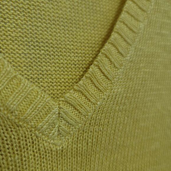 Eileen Fisher Linen Deep V Lightweight Pullover Sweater XS 519 - Picture 8 of 12